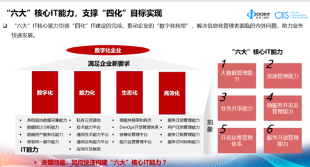 中国联通杨海明 企业信息化战略与数字化转型的深度融合